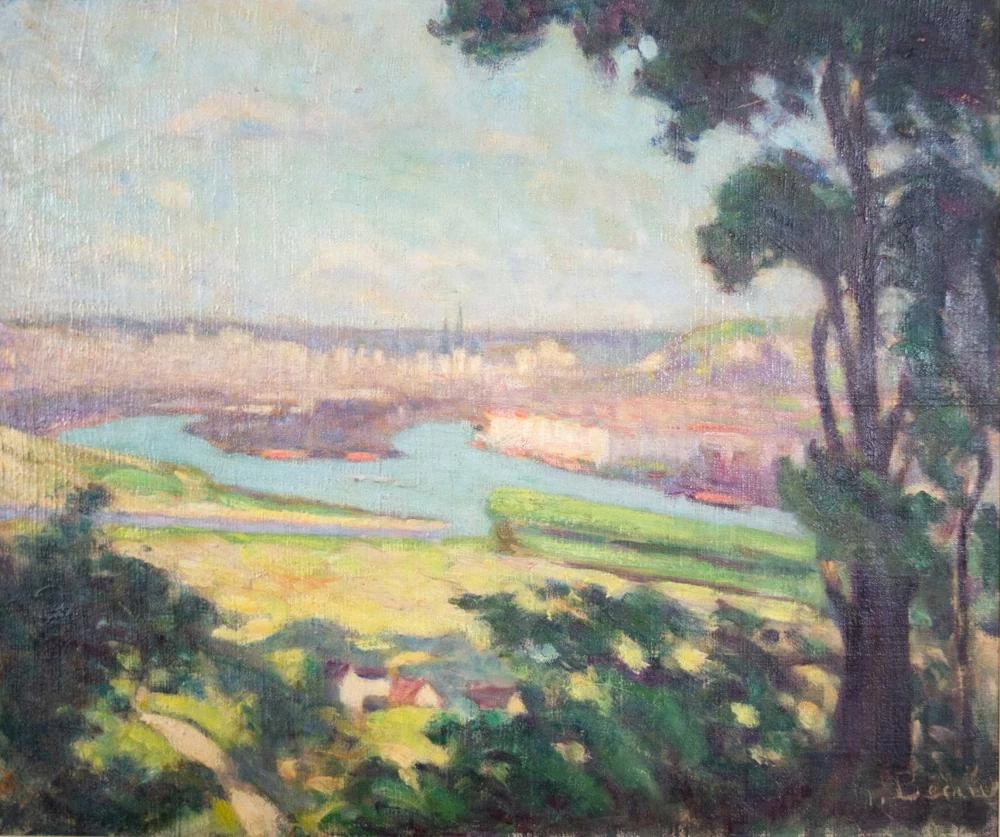 Veduta di un lago